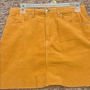 Corduroy Skirt